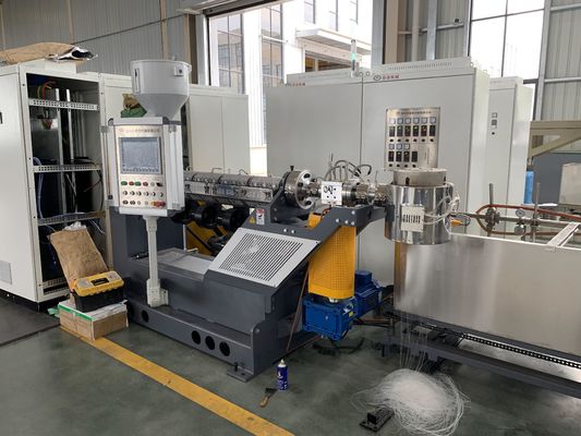 購入 海岸の生地0.12-0.18mmのためのTPUの単繊維の押出機機械 online manufacture