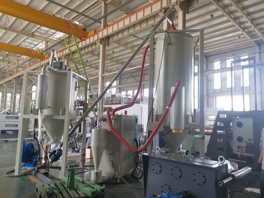 機械に多機能剛毛をする120kg/Hペット単繊維ヤーン